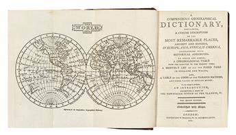 (GEOGRAPHICAL DICTIONARIES.) Group of seven works,